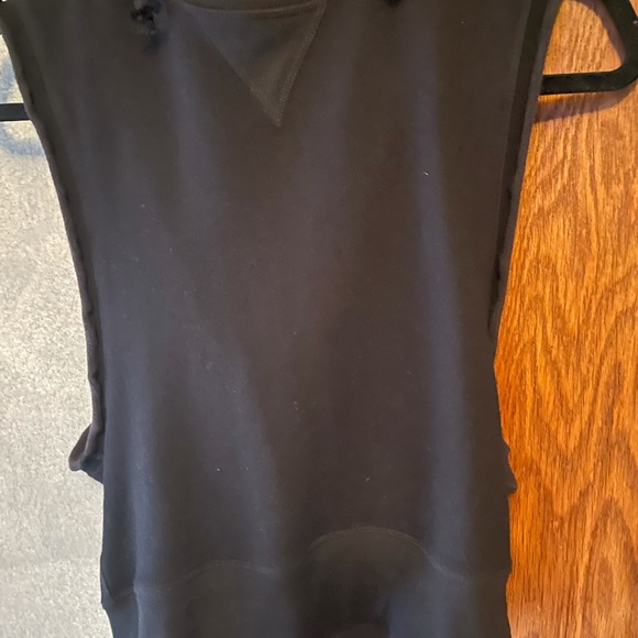 Freepeople movement black sleeveless hoodie SZ S - Picture 8 of 12